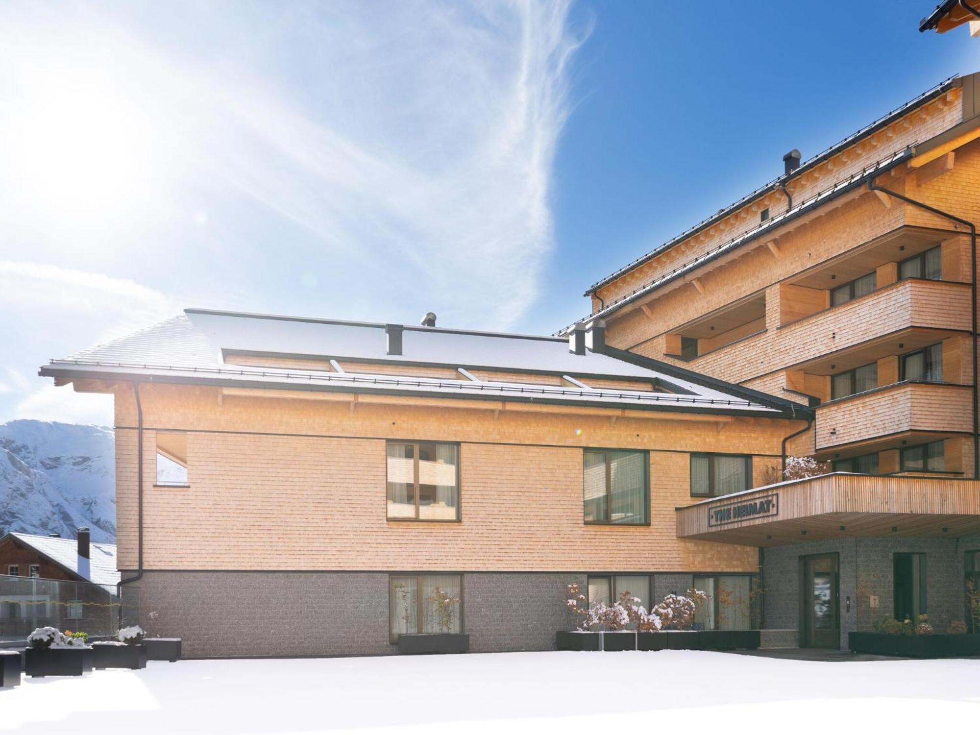 Apartment In Schroecken Near The Ski Area Exteriör bild